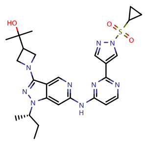 Chemical structure of EGFR-IN-2 , CAS 1643497-70-4, AChemBlock AD279533