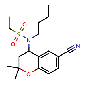Chemical structure of IKs124 , CAS 199335-15-4, AChemBlock AD279557
