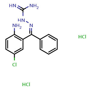 Chemical structure of G256 hydrochloride , CAS 134867-96-2, AChemBlock AD279561