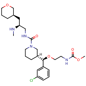 Chemical structure of VTP-27999 , CAS 942142-51-0, AChemBlock AD279563