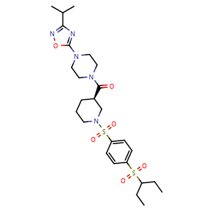 Chemical structure of DX3-235 , CAS 2749555-39-1, AChemBlock AD279576