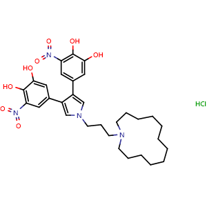 Chemical structure of ICSN3250 hydrochloride , CAS 1561902-79-1, AChemBlock AD279591