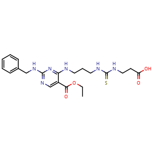 Chemical structure of SIRT5 inhibitor 6 , CAS 2834736-82-0, AChemBlock AD279604
