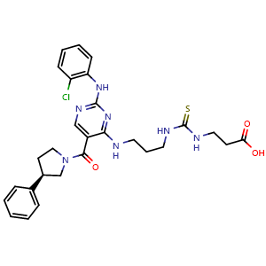 Chemical structure of SIRT5 inhibitor 7 , CAS 2951090-00-7, AChemBlock AD279605