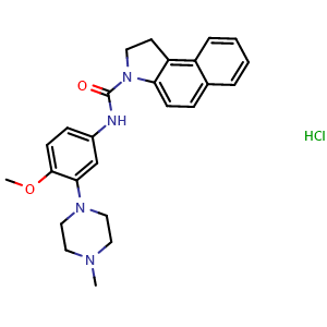 Chemical structure of S 32212 hydrochloride , CAS 847871-78-7, AChemBlock AD279650