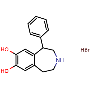 Chemical structure of SKF38393 hydrobromide , CAS 20012-10-6, AChemBlock AD279651