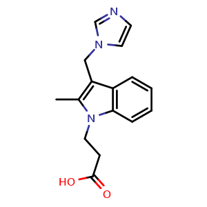 Chemical structure of Dazmegrel , CAS 76894-77-4, AChemBlock AD279664