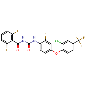 Chemical structure of Flufenoxuron , CAS 101463-69-8, AChemBlock AD279665