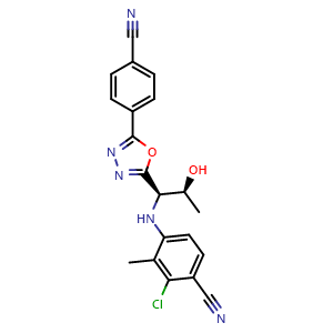 Chemical structure of Vosilasarm , CAS 1182367-47-0, AChemBlock AD279679