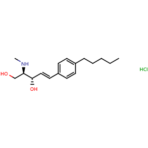 Chemical structure of SK1-I hydrochloride , CAS 2366222-05-9, AChemBlock AD279681