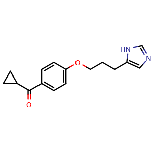 Chemical structure of Ciproxifan , CAS 184025-18-1, AChemBlock AD279682