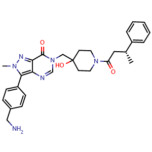 Chemical structure of USP7-IN-4 , CAS 2196243-57-7, AChemBlock AD279690