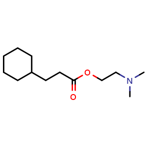 Chemical structure of Cyprodenate , CAS 15585-86-1, AChemBlock AD279695