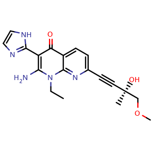 Chemical structure of EVT801 , CAS 1412453-70-3, AChemBlock AD279697