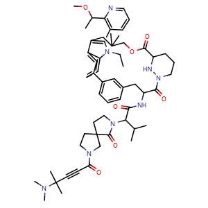 Chemical structure of RMC-4998 , CAS 2642037-07-6, AChemBlock AD279707