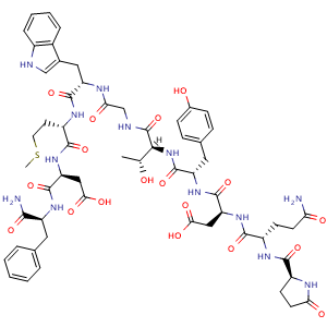 Chemical structure of Caerulein (desulfated) , CAS 20994-83-6, AChemBlock AD279744