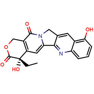 Chemical structure of 9-Hydroxycamptothecin , CAS 67656-30-8, AChemBlock AD279747