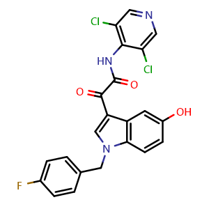 Chemical structure of AWD 12-281 , CAS 257892-33-4, AChemBlock AD279749