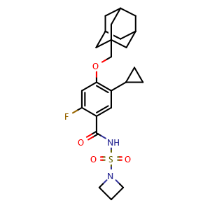 Chemical structure of GDC-0276 , CAS 1494581-70-2, AChemBlock AD279752