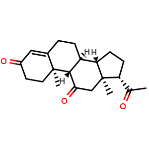 Chemical structure of Ketogestin , CAS 516-15-4, AChemBlock AD279760