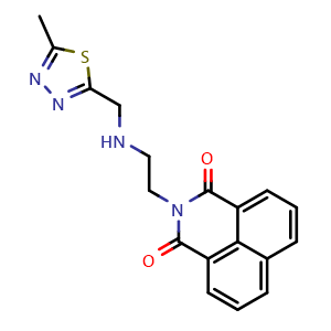 Chemical structure of Chitinase-IN-1 , CAS 1579991-61-9, AChemBlock AD279767