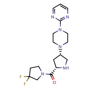 Chemical structure of Gosogliptin , CAS 869490-23-3, AChemBlock AD279775