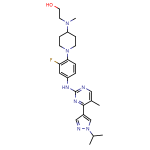 Chemical structure of Flonoltinib , CAS 2387765-27-5, AChemBlock AD279777