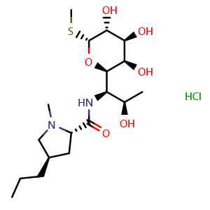 Chemical structure of Lincomycin , CAS 154-21-2, AChemBlock AD279784