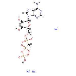 alpha,beta-Methylene ATP trisodium