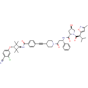 Chemical structure of ARD-266 , CAS 2666951-70-6, AChemBlock AD279795