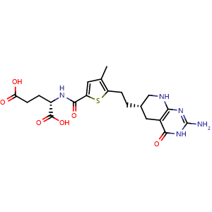 Chemical structure of Pelitrexol , CAS 446022-33-9, AChemBlock AD279800
