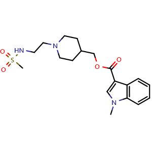 Chemical structure of GR 113808 , CAS 144625-51-4, AChemBlock AD279812