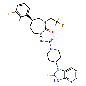 Chemical structure of Telcagepant , CAS 781649-09-0, AChemBlock AD279823