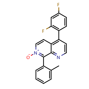 Chemical structure of p38 MAPK-IN-1 , CAS 1006378-90-0, AChemBlock AD279826