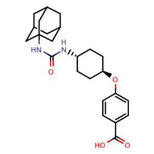 Chemical structure of trans-AUCB , CAS 885012-33-9, AChemBlock AD279834