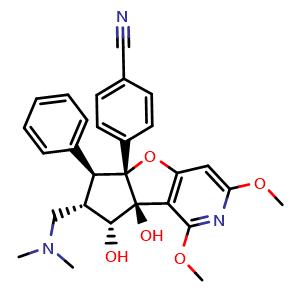 Chemical structure of Zotatifin , CAS 2098191-53-6, AChemBlock AD279836