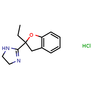 Chemical structure of Efaroxan hydrochloride , CAS 89197-00-2, AChemBlock AD279855