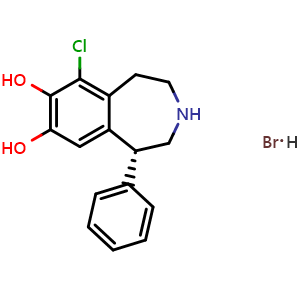 Chemical structure of SKF 81297 hydrobromide , CAS 67287-39-2, AChemBlock AD279860