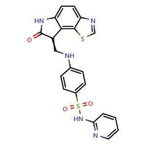 Chemical structure of GW8510 , CAS 222036-17-1, AChemBlock AD279864