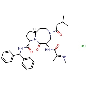 Chemical structure of Xevinapant hydrochloride , CAS 1071992-57-8, AChemBlock AD279871