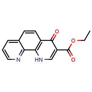 Chemical structure of 1,4-DPCA ethyl ester , CAS 86443-19-8, AChemBlock AD279883
