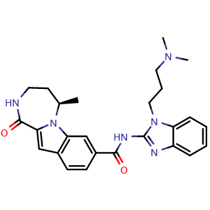 Chemical structure of BIX 02565 , CAS 1311367-27-7, AChemBlock AD279897