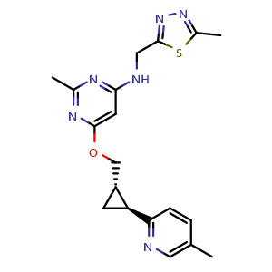 Chemical structure of MK-8189 , CAS 1424371-93-6, AChemBlock AD279925