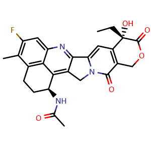 Chemical structure of Ac-Exatecan , CAS 2922852-48-8, AChemBlock AD279933