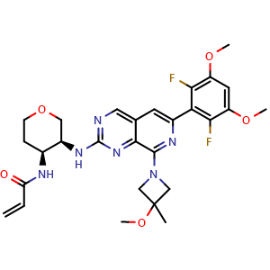 Chemical structure of Irpagratinib , CAS 2230974-62-4, AChemBlock AD279943