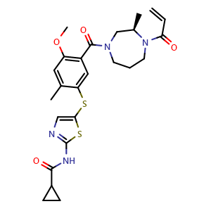 Chemical structure of Soquelitinib , CAS 2226636-04-8, AChemBlock AD279955
