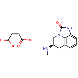 Chemical structure of Sumanirole maleate , CAS 179386-44-8, AChemBlock AD279976