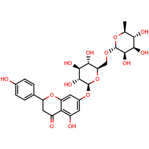 Chemical structure of Isonaringin , CAS 108815-81-2, AChemBlock AD279982