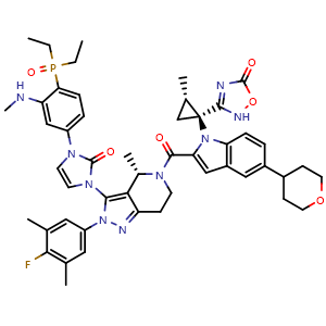 Chemical structure of Aleniglipron , CAS 2685823-26-9, AChemBlock AD280021