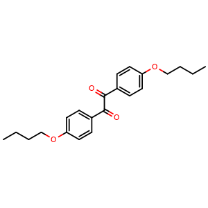 Chemical structure of 1,2-Bis(4-butoxyphenyl)ethane-1,2-dione , CAS 114435-12-0, AChemBlock AD280042